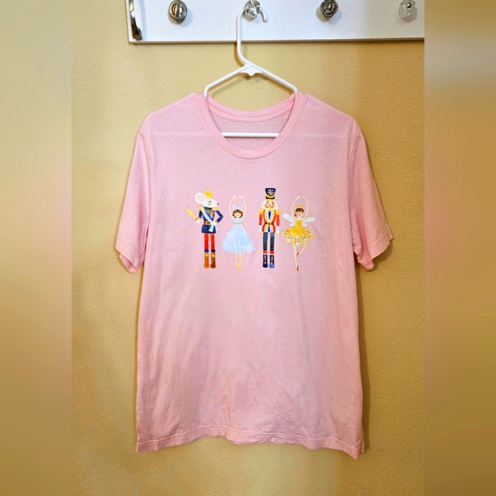 Christmas Nutcracker womens t shirt size L